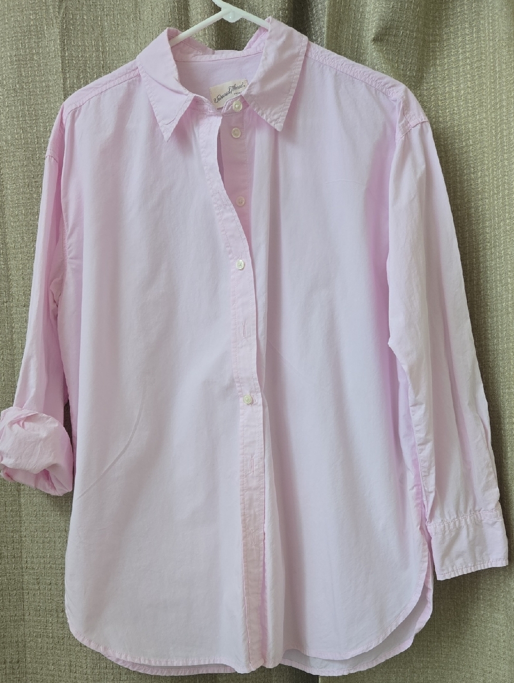 Universal Thread Light Pink Button-Down Shirt for Women